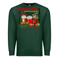 Sports Green Christmas coffee Premium Sweatshirt - MaliasSmallBusiness