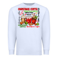 White Christmas coffee Premium Sweatshirt - MaliasSmallBusiness