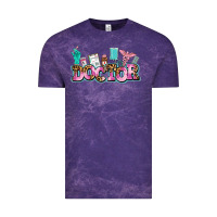 Cloud Purple doctor Vintage Tee - AdoDesignShop