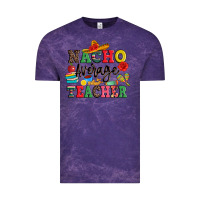 Cloud Purple nacho average teacher Vintage Tee - JahusDesignShop