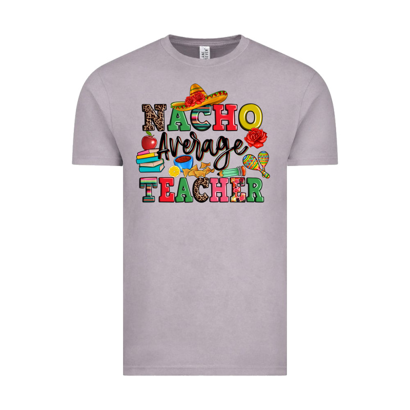Nacho Average Teacher Vintage Tee by JahusDesignShop | Teevron