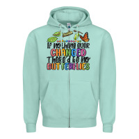 Seafoam if nothing ever changed thered be no butterflies Zipper Hoodie - MaliasSmallBusiness
