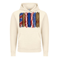 Vintage Artic 4th of July brushstroke Vintage Hoodie - CowGirlArtShop