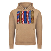 Vintage Coffee 4th of July brushstroke Vintage Hoodie - CowGirlArtShop