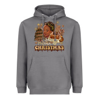 Storm have a melanin christmas  black woman Heavyweight Hoodie - MaliasSmallBusiness