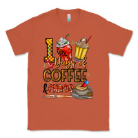 Copper 100. Days Of Coffee  Chaos Classic Tee - CowhideDigitalArt