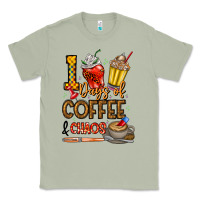 Matcha 100. Days Of Coffee  Chaos Classic Tee - CowhideDigitalArt