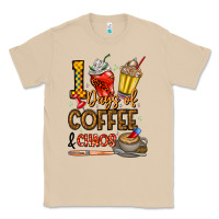 Mushroom 100. Days Of Coffee  Chaos Classic Tee - CowhideDigitalArt