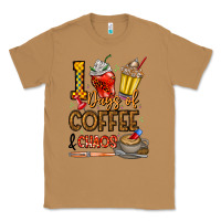 Toasted Coconut 100. Days Of Coffee  Chaos Classic Tee - CowhideDigitalArt