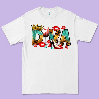 Diva Premium Tee Designed By Ranaportraitstore