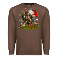 Chestnut Christmas soldier veteran boots Premium Sweatshirt - MaliasSmallBusiness
