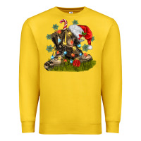 Lemon Christmas soldier veteran boots Premium Sweatshirt - MaliasSmallBusiness