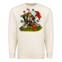 Sandshell Christmas soldier veteran boots Premium Sweatshirt - MaliasSmallBusiness