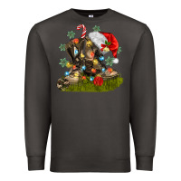 Smoke Christmas soldier veteran boots Premium Sweatshirt - MaliasSmallBusiness