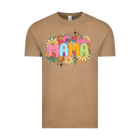 Vintage Coffee floral mama Vintage Tee - JahusDesignShop