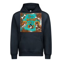 Navy life is better with a dog Urban Hoodie - TumblerDesignByShophia