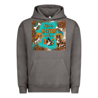 Pigment Tornado life is better with a dog Urban Hoodie - TumblerDesignByShophia