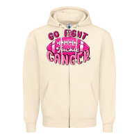 Sandshell go fight tackle cancer Zipper Hoodie - MaliasSmallBusiness