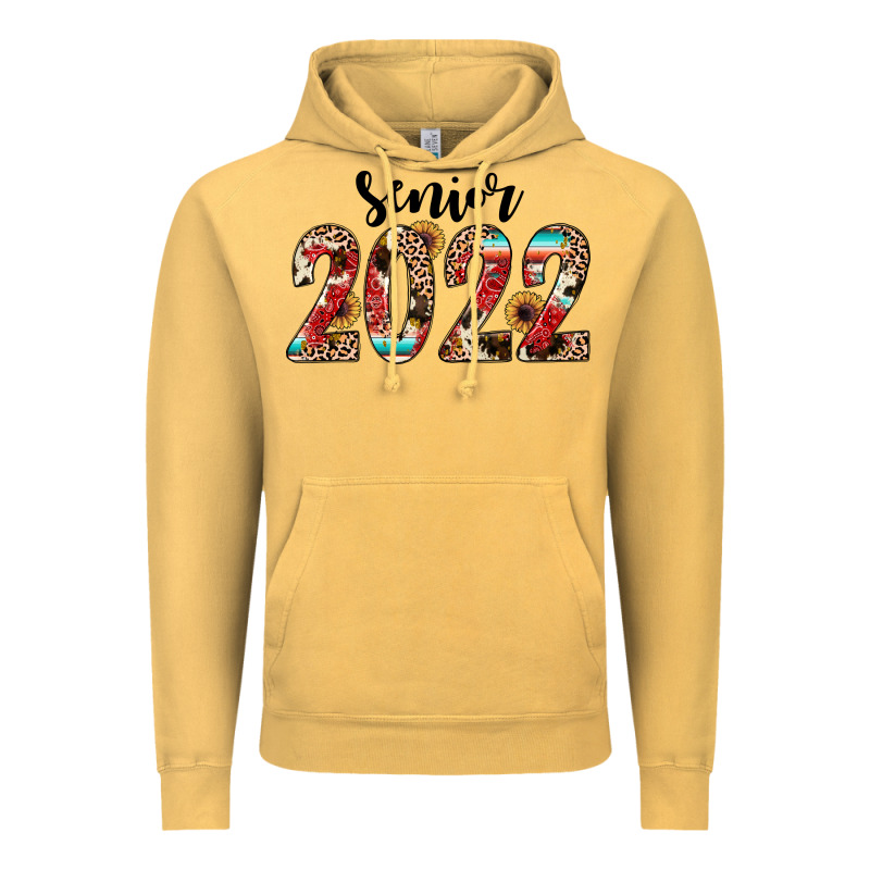 Senior 2022 Western Vintage Hoodie by JahusDesignShop | Teevron