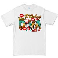 White birthday diva Premium Tee - RanaPortraitStore