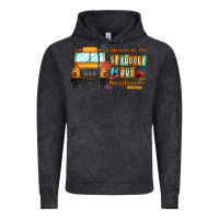 Vintage Black captain of struggle bus busdriver Vintage Hoodie - CowhideDigitalArt