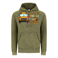Vintage Olive captain of struggle bus busdriver Vintage Hoodie - CowhideDigitalArt