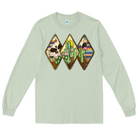 Matcha cactus serape cowhide Long Sleeve Tee - JahusDesignShop