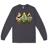 Smoke cactus serape cowhide Long Sleeve Tee - JahusDesignShop