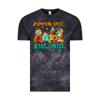 Cloud Black pumpkin spıce jesus christ coffee cups Vintage Tee - AdoDesignShop