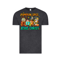Vintage Black pumpkin spıce jesus christ coffee cups Vintage Tee - AdoDesignShop