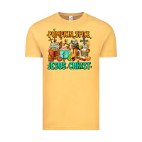Vintage Mustard pumpkin spıce jesus christ coffee cups Vintage Tee - AdoDesignShop