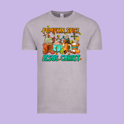 Pumpkin Spıce Jesus Christ Coffee Cups Vintage Tee Designed By Adodesignshop