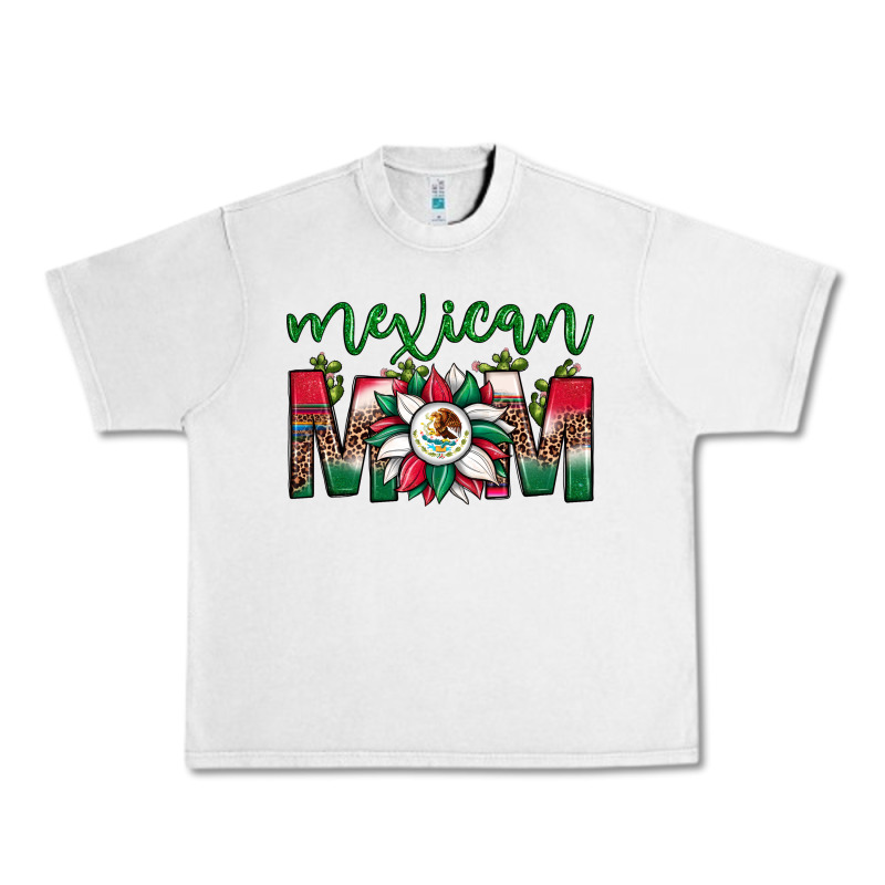 Mexican Flag Sunflower Mom Leopard Urban Heavy Tee by JahusDesignShop | Teevron