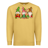 Antique Gold christmas gnomes Premium Sweatshirt - MaliasSmallBusiness