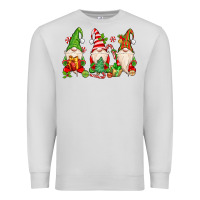 Dove Grey christmas gnomes Premium Sweatshirt - MaliasSmallBusiness