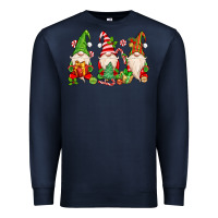 Navy christmas gnomes Premium Sweatshirt - MaliasSmallBusiness