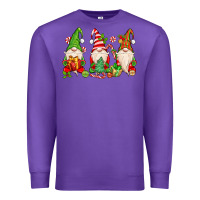 Purple christmas gnomes Premium Sweatshirt - MaliasSmallBusiness