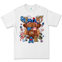 White oh my stars highland cow Premium Tee - RanaPortraitStore