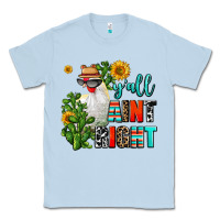 Dusty Blue y'all aint right Classic Tee - AdoDesignShop