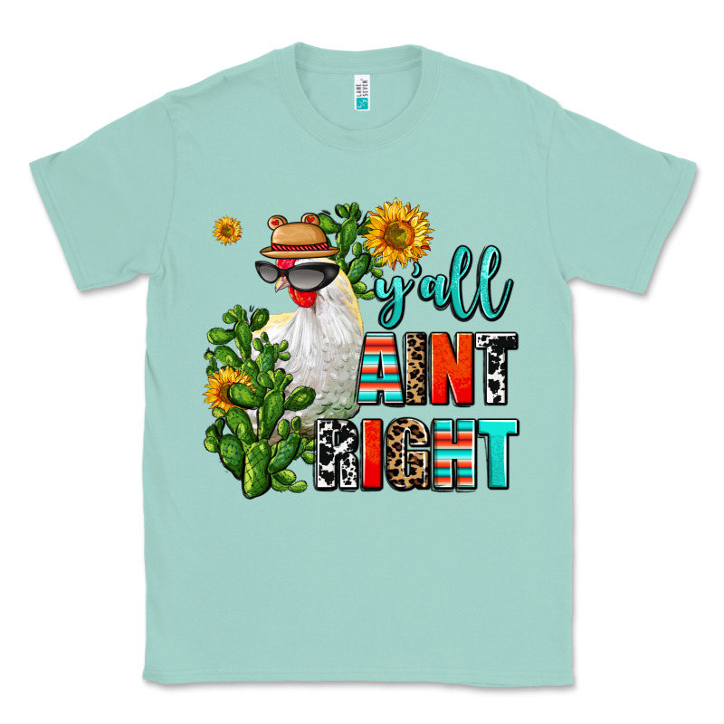 Y'all Aint Right Classic Tee by AdoDesignShop | Teevron