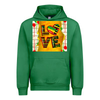 Emerald juneteenth love Urban Hoodie - TumblerDesignByShophia
