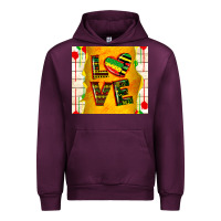 Mauve Wine juneteenth love Urban Hoodie - TumblerDesignByShophia