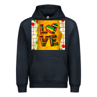 Navy juneteenth love Urban Hoodie - TumblerDesignByShophia