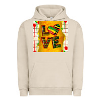 Pigment French Oak juneteenth love Urban Hoodie - TumblerDesignByShophia