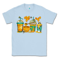 Dusty Blue bumble bee honey coffee Classic Tee - Jasminsmagicworld