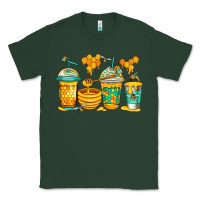 Sports Green bumble bee honey coffee Classic Tee - Jasminsmagicworld