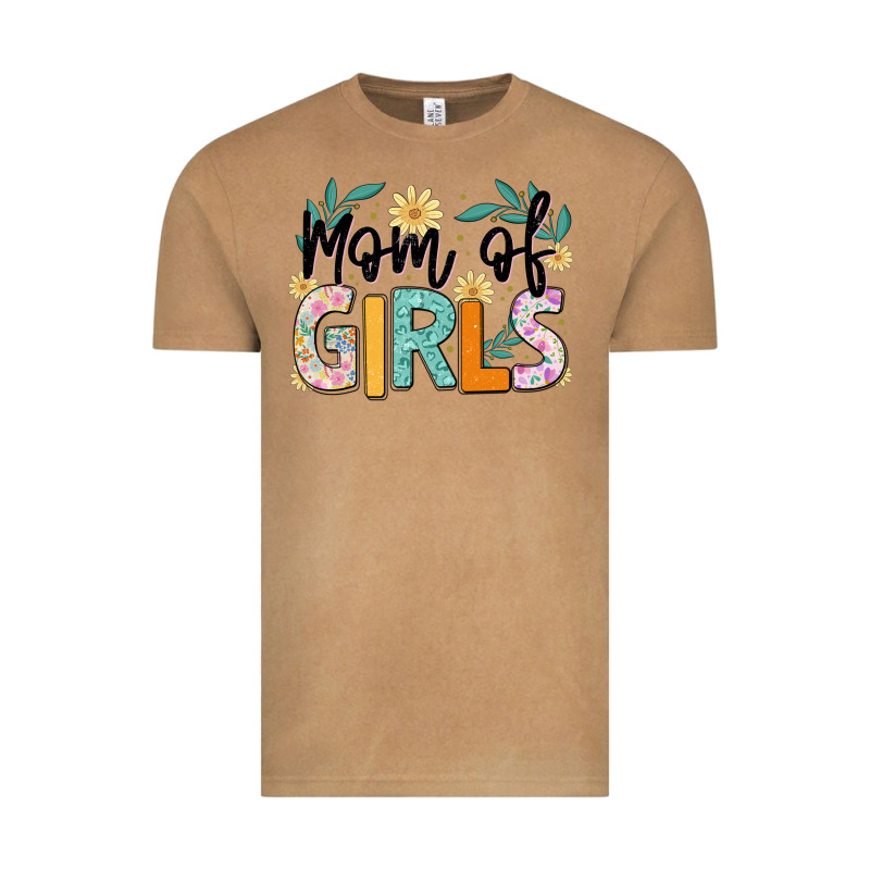 Mom Of Girls Vintage Tee by JahusDesignShop | Teevron