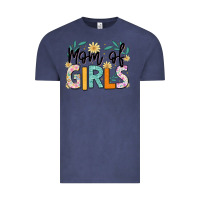 Vintage Denim mom of girls Vintage Tee - JahusDesignShop