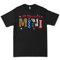 Black all american mini Premium Tee - RanaPortraitStore