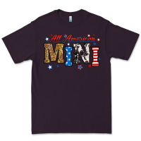 Plum all american mini Premium Tee - RanaPortraitStore